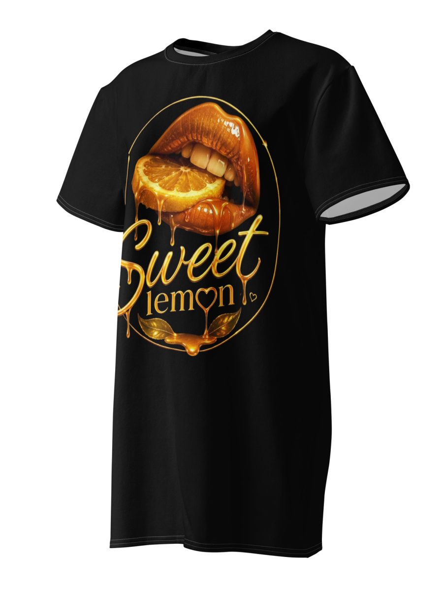 Vestido camiseta de algodón